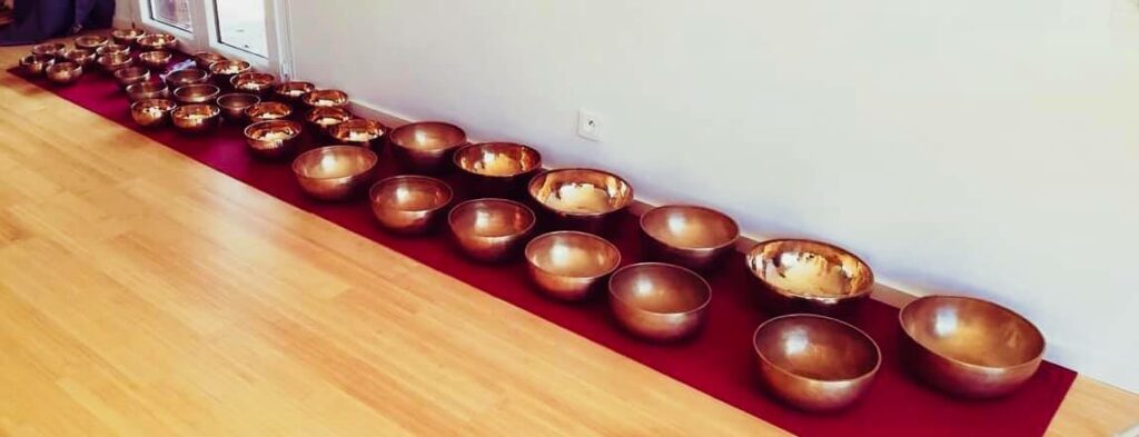 Instruments vibratoires à l'institut Padma